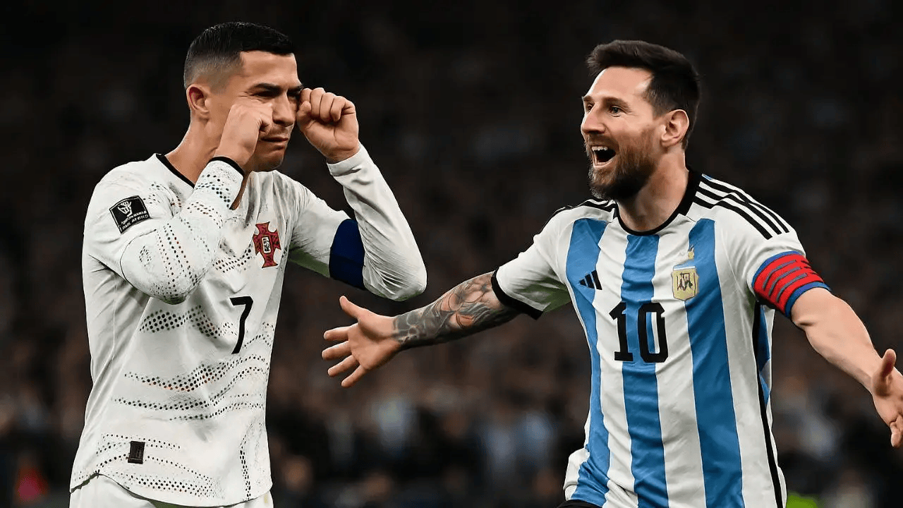 ميسي ورونالدو