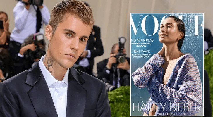 جاستن بيبر يتعرض لهجوم حاد من الجمهور بعد تعليق غريب على تصدر زوجته هايلي لغلاف Vogue