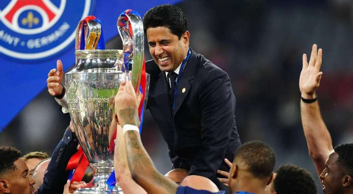 ناصر الخليفي أنفق 4.86 مليار يورو للفوز بدوري أبطال أوروبا!