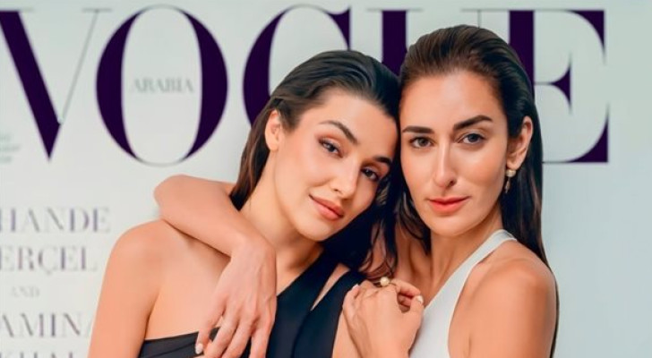 أمينة خليل وهاندا أرتشيل تتصدران غلاف "Vogue Arabia": ما سر هذا اللقاء الفريد بين نجمة مصرية وأخرى تركية؟