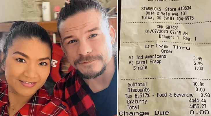 زوجان يفاجآن بفاتورة تتجاوز 4 آلاف دولار مقابل كوبين من القهوة في ستاربكس!