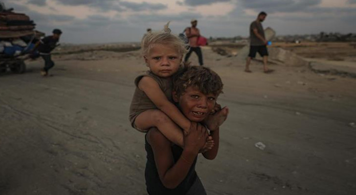 صور الطفل الفلسطيني "جدوع" وشقيقه بعد تحرك السلطات المصرية لإنقاذهما