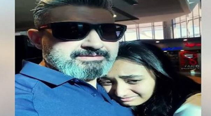 بفيديو مؤثر.. ياسر جلال يودع ابنته قدرية قبل سفرها للدراسة في ألمانيا