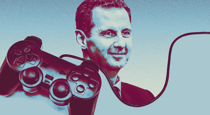 صحيفة ألمانية: بشار الأسد يقضي معظم وقته الآن في ممارسة ألعاب الفيديو!