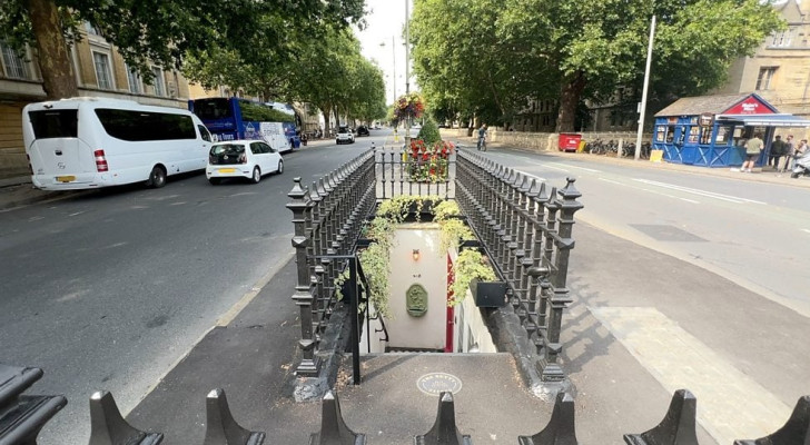 مرحاض عام يتحول إلى فندق فاخر تحت الأرض في بريطانيا!