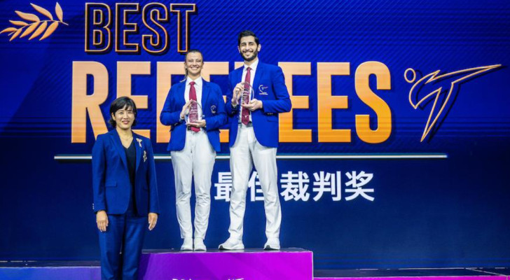 الأردني ليث عثمان يتوج كأفضل حكم في بطولة العالم للتايكوندو 2025 بالصين!