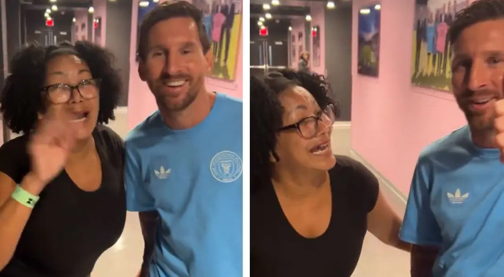 بسبب فيديو مع ميسي.. سيدة تفقد عملها والجميع يتعاطف معها!