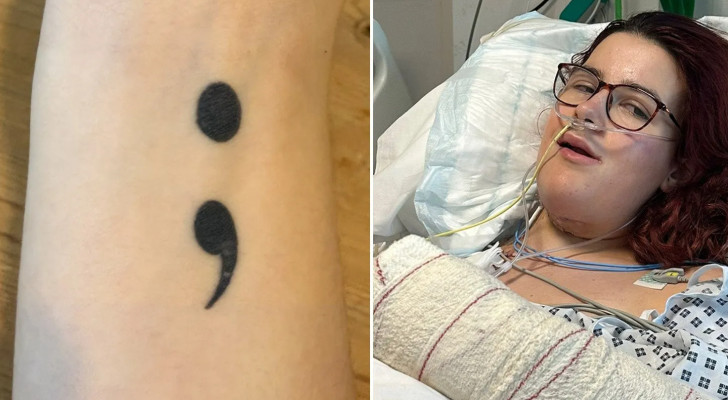 هذه الفتاة استيقظت من الجراحة لتكتشف أن وشم ذراعها انتقل إلى لسانها!