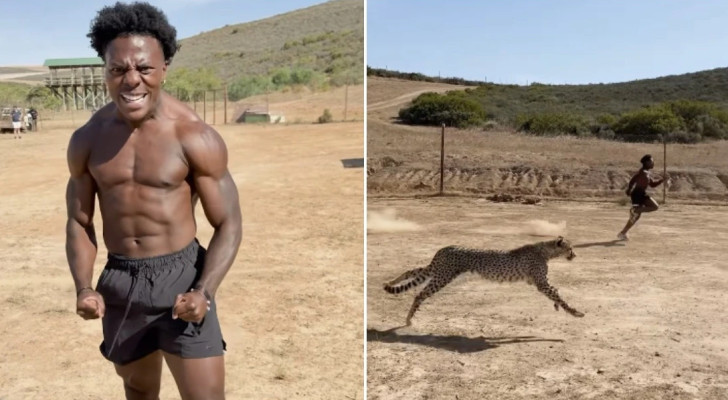 اليوتيوبر "سبيد" يخوض سباقا مع فهد! (فيديو)