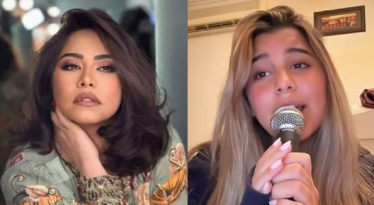فيديو عفوي لابنة شيرين عبد الوهاب يشعل مواقع التواصل ويتجاوز مليون مشاهدة في ساعات