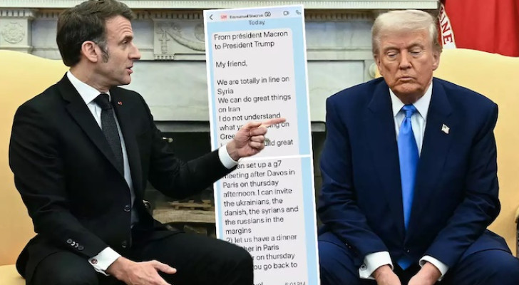 دونالد ترامب يسرب رسائل خاصة من الرئيس الفرنسي ماكرون!