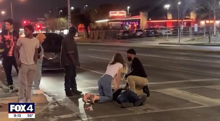 طالبة جامعية تنقذ حياة رجل في أول اختبار حقيقي لقدراتها الإسعافية! (فيديو)