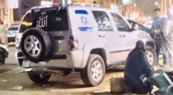 القبض على سائق رفع علم "إسرائيل" في مصر ودهس مواطنين!
