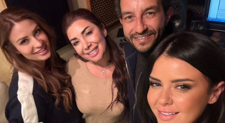 "هل تستعد لعمل جديد؟".. صور تجمع ألين خلف بسمر هنيدي ووائل الشرقاوي تشعل التوقعات