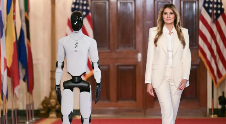 "ضيف غير تقليدي" في البيت الأبيض: روبوت يرافق ميلانيا ترامب ويثير تساؤلات حول مستقبل التعليم!