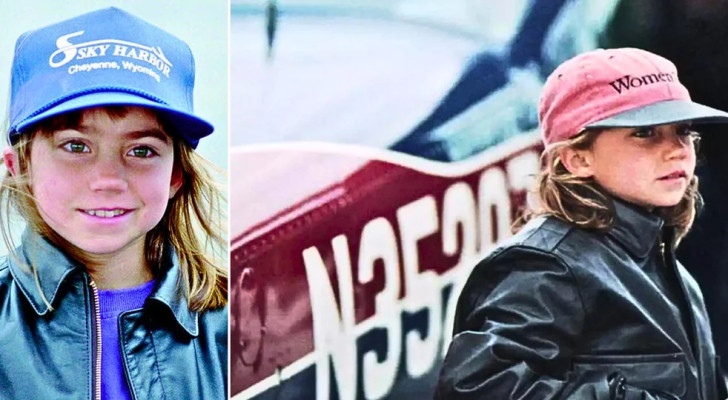 عندما حاولت طفلة بعمر 7 سنوات تحطيم رقم قياسي في الطيران!