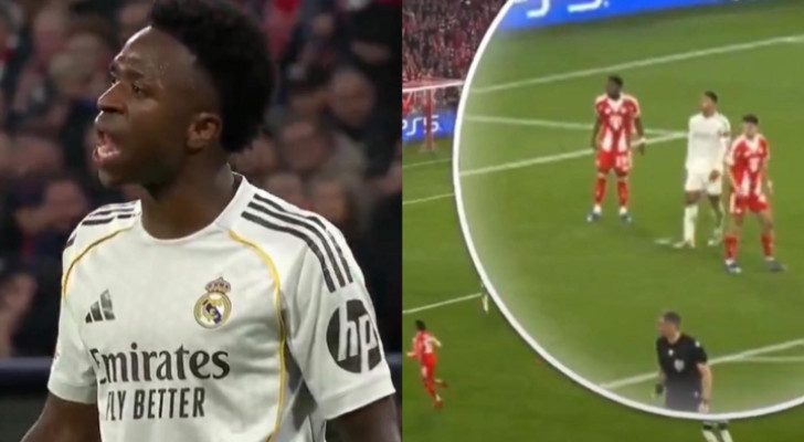 مشادة كلامية بين بيلينجهام وفينيسيوس في مباراة الريال والبايرن!