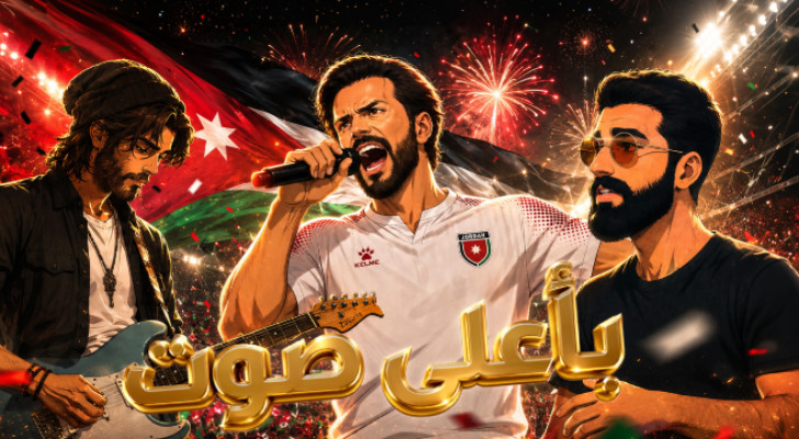"مجموعة رؤيا الإعلامية" تطلق العمل الغنائي الوطني "بأعلى صوت" لدعم المنتخب في كأس العالم 2026