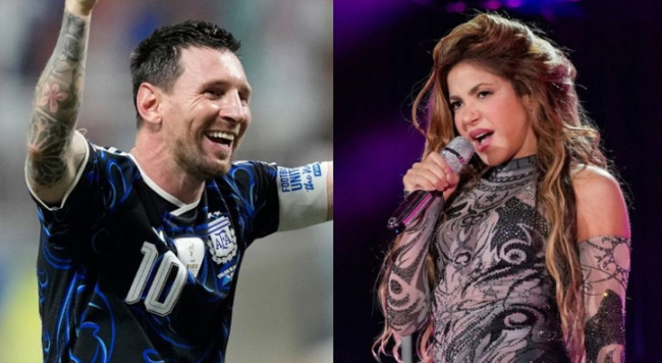 شاكيرا تفاجئ ميسي وزوجته برسالة مؤثرة قبل نهائي كأس العالم 2026