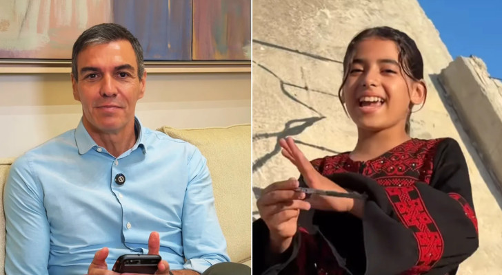 غزة تهدي إسبانيا لوحة من الركام.. ورسالة ليان تحظى برد "غير متوقع" من سانشيز