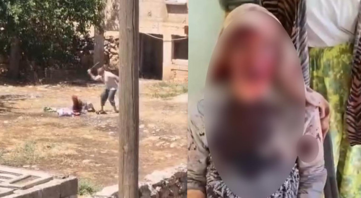 "فيديو مؤثر" يوثق لحظة اعتداء شخص على والدته في تركيا