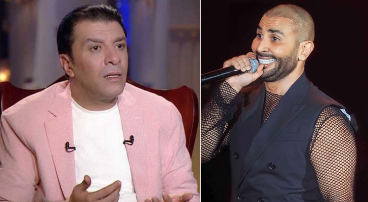 مصطفى كامل يوضح موقفه من إطلالات أحمد سعد الغريبة