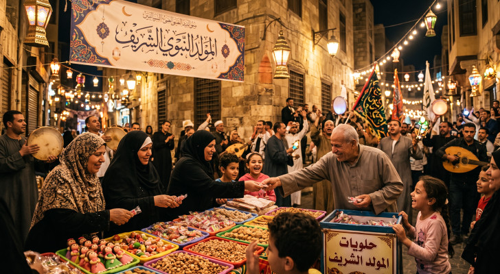 الأردنيون يحيون ذكرى المولد النبوي الشريف بأجواء إيمانية