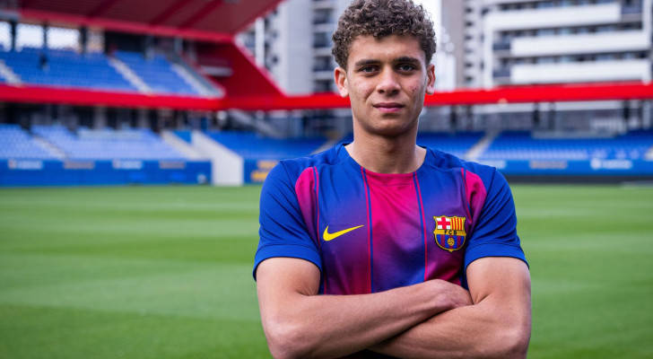 برشلونة يكافئ حمزة عبدالكريم