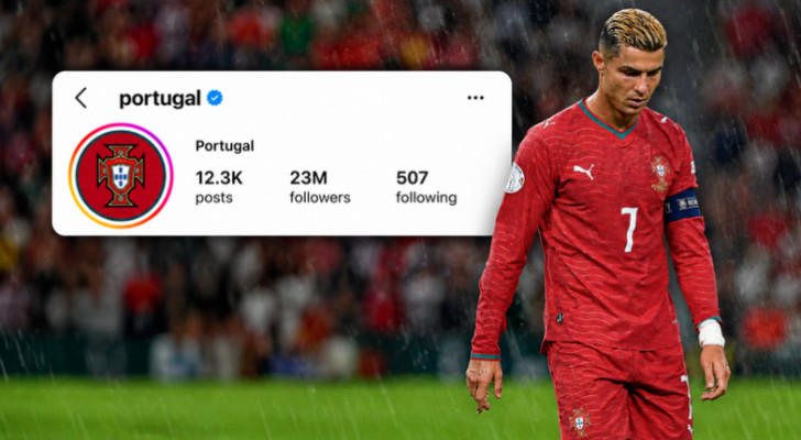 حساب البرتغال على "إنستغرام" يدفع ثمن أزمة رونالدو